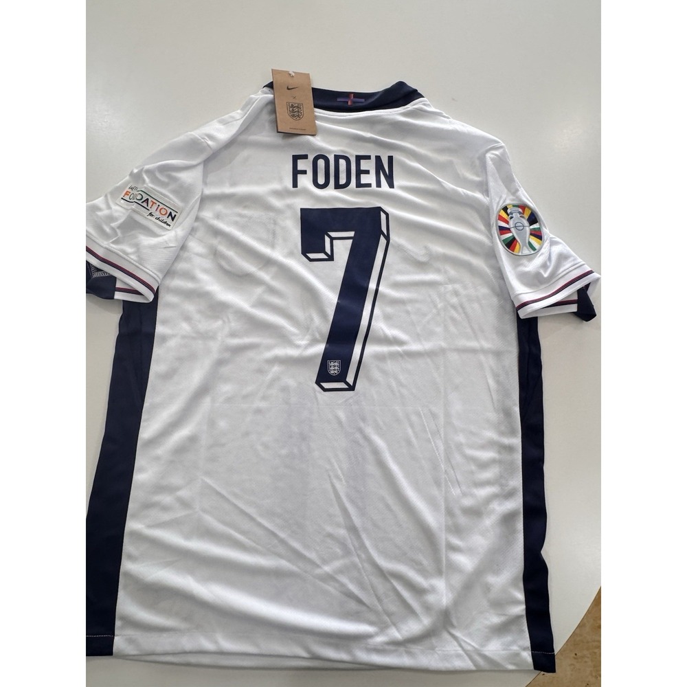 Phil Foden Nike England National Team Jersey #7 Size Large NWT